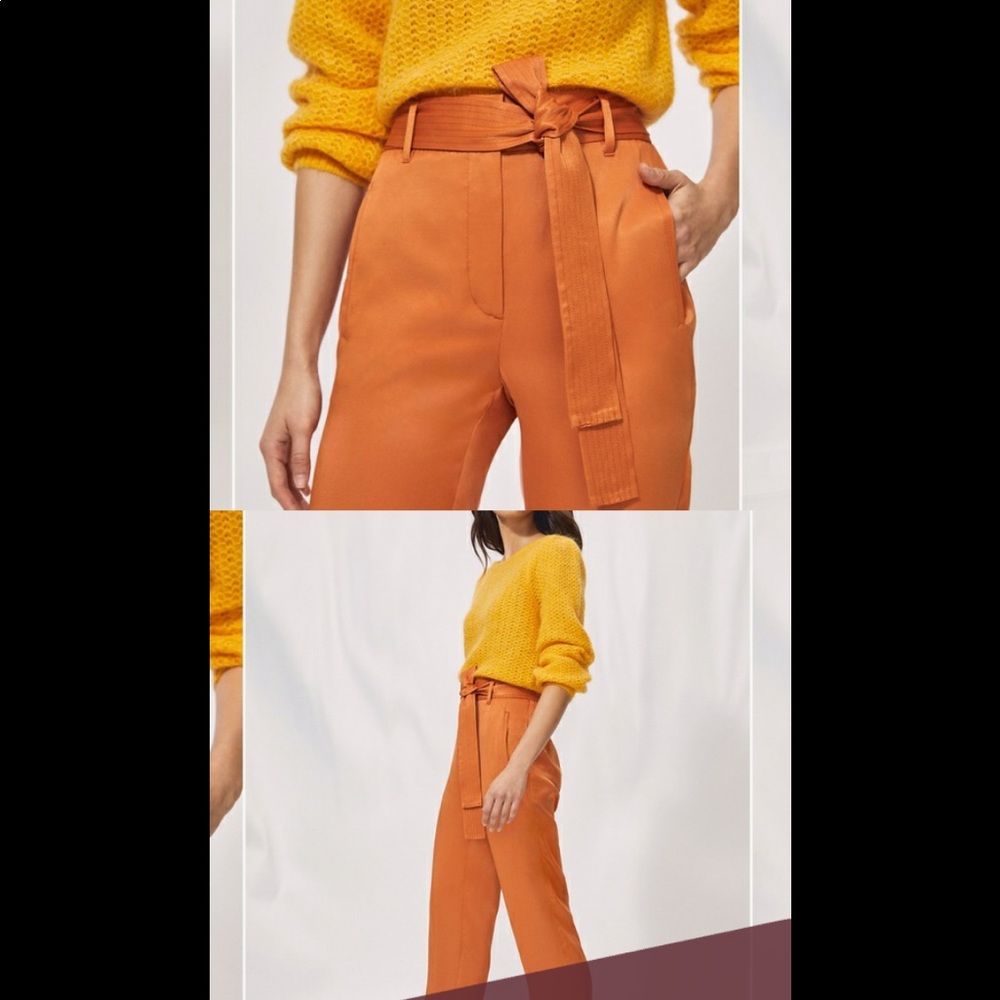 Aritzia New Tie-Front Pant size 8